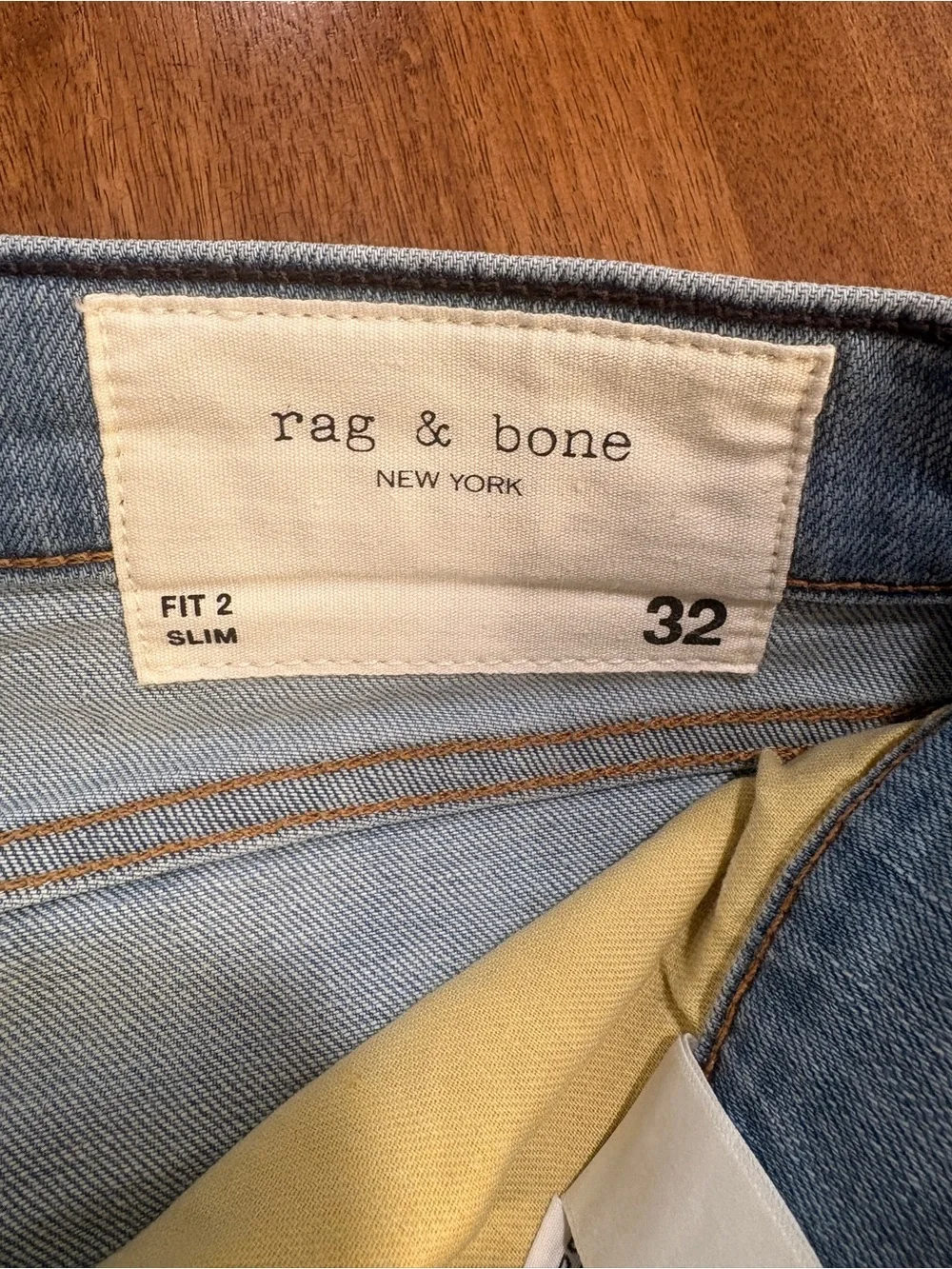 rag & bone fit lean